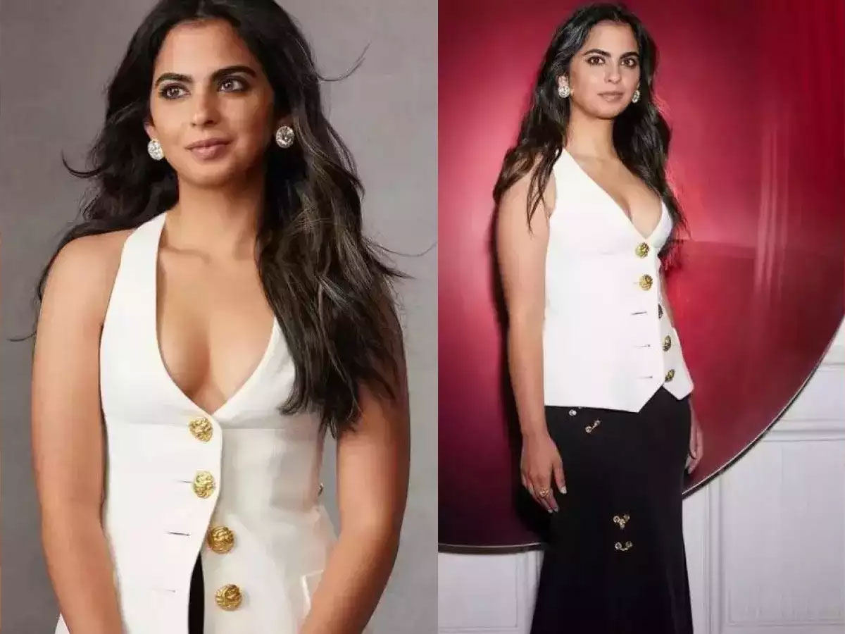 Isha Ambani: स्टाइलिश एंट्री ने लूटी लाइमलाइट